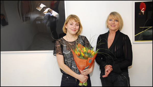 Photographer and Mother at Susini Vernissage